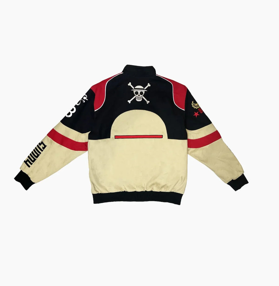 Straw Hat Pirates “Dead or Alive” One Piece Bomber Jacket