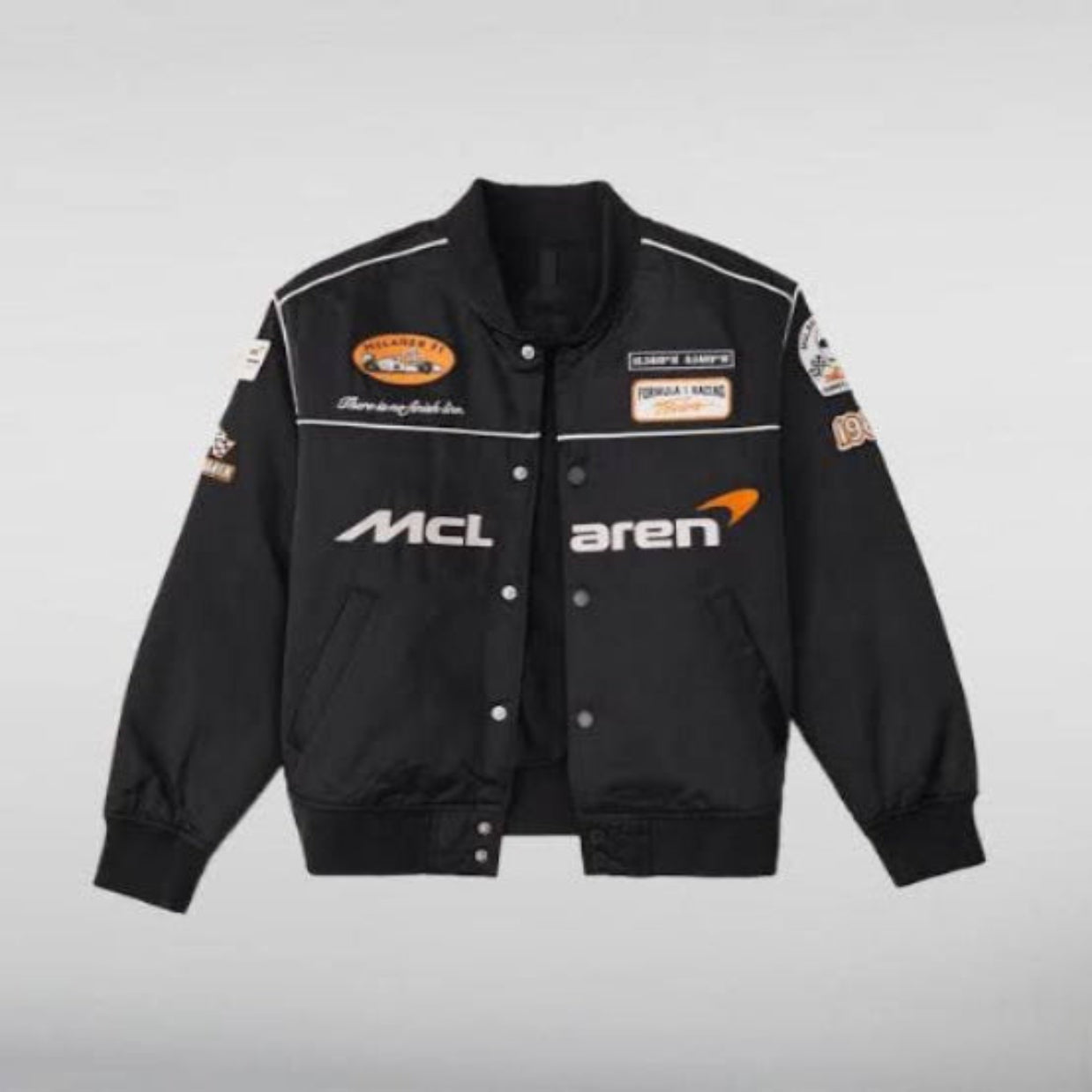 McLaren Formula 1 Team Racing Jacket – Black Motorsports Edition