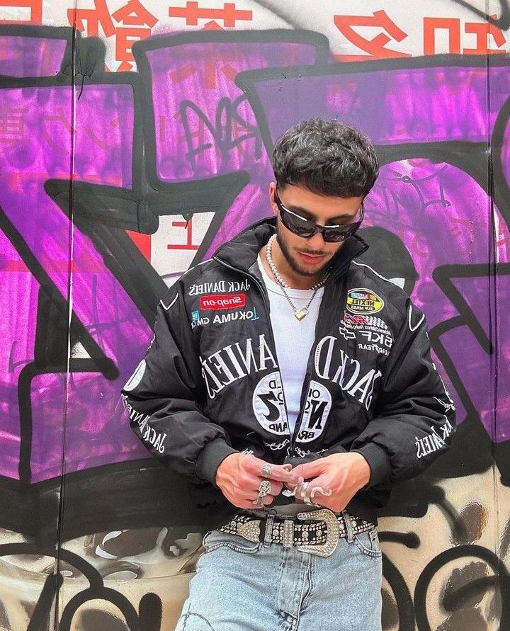 Jack Daniel’s Racing Black Bomber Jacket