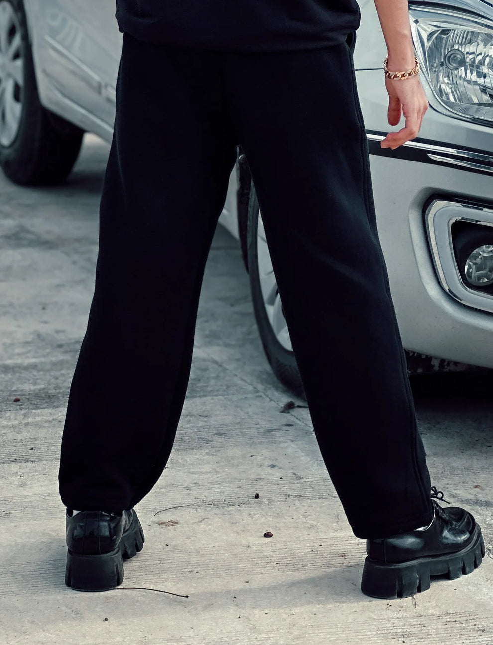 Thunderstrike Lightning Print Joggers - Black Edition