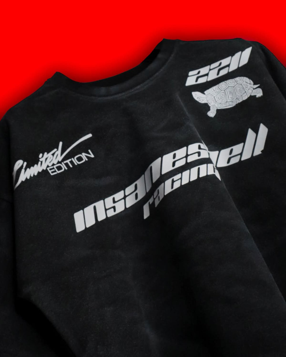 InsaneShell Racing Limited Edition Oversized T-Shirt