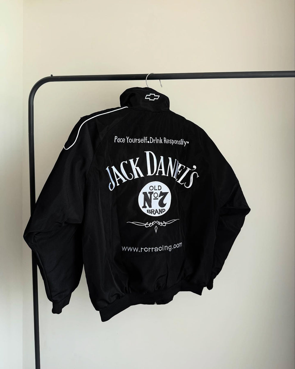 Jack Daniel’s Racing Black Bomber Jacket
