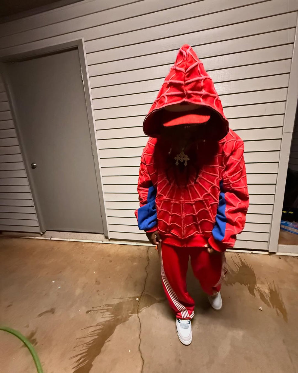 Spider-Man Web Red Hoodie – Streetwear Edition