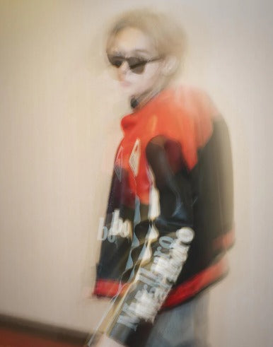 Vintage Marlboro Racing Leather Jacket