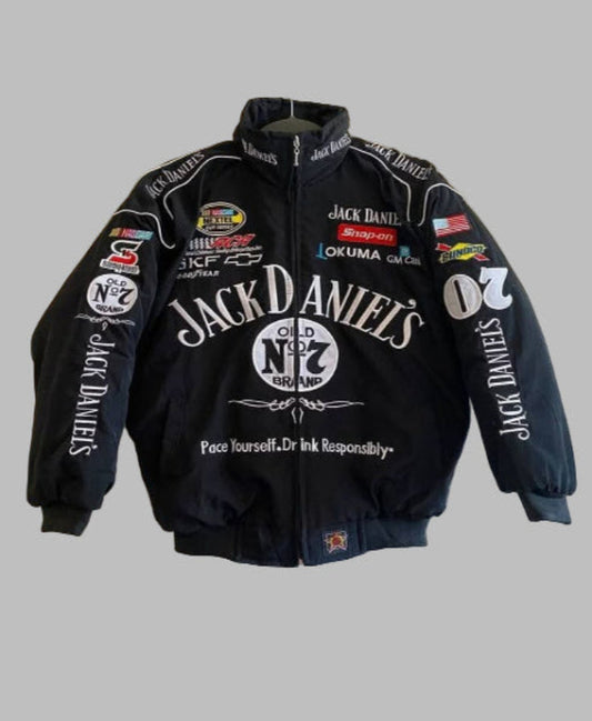 Jack Daniel’s Racing Black Bomber Jacket