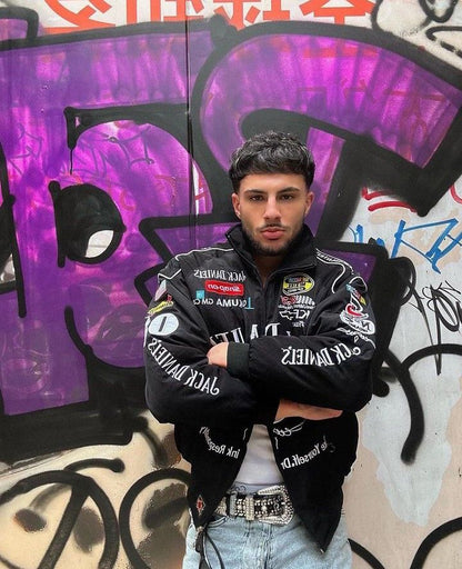 Jack Daniel’s Racing Black Bomber Jacket