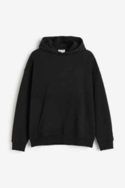 Classic Black Oversized Hoodie