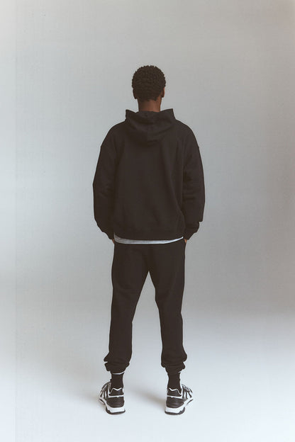 Classic Black Oversized Hoodie