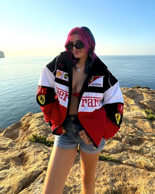 Ferrari Racing F1 Jacket – Bold Streetwear Style