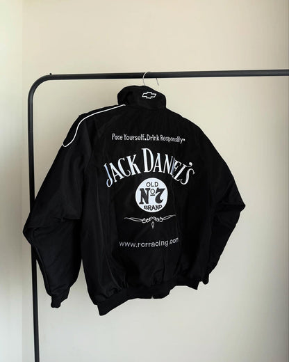 Jack Daniel’s Racing Black Bomber Jacket