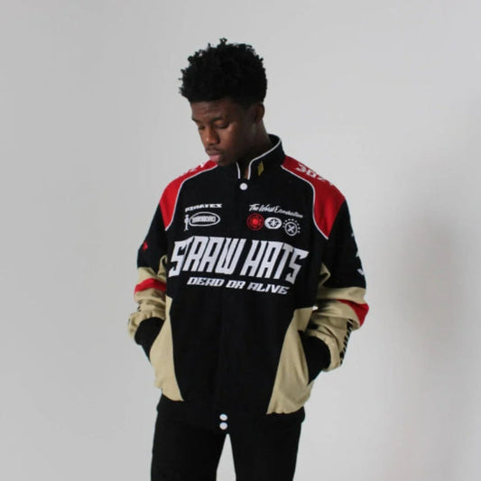 Straw Hat Pirates “Dead or Alive” One Piece Bomber Jacket